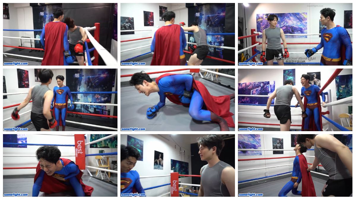 图片[1]-[SomeFight] 超人被阴险小人威胁被虐腹败北 [17:36] (1080P)-Share1069 精品资源分享站