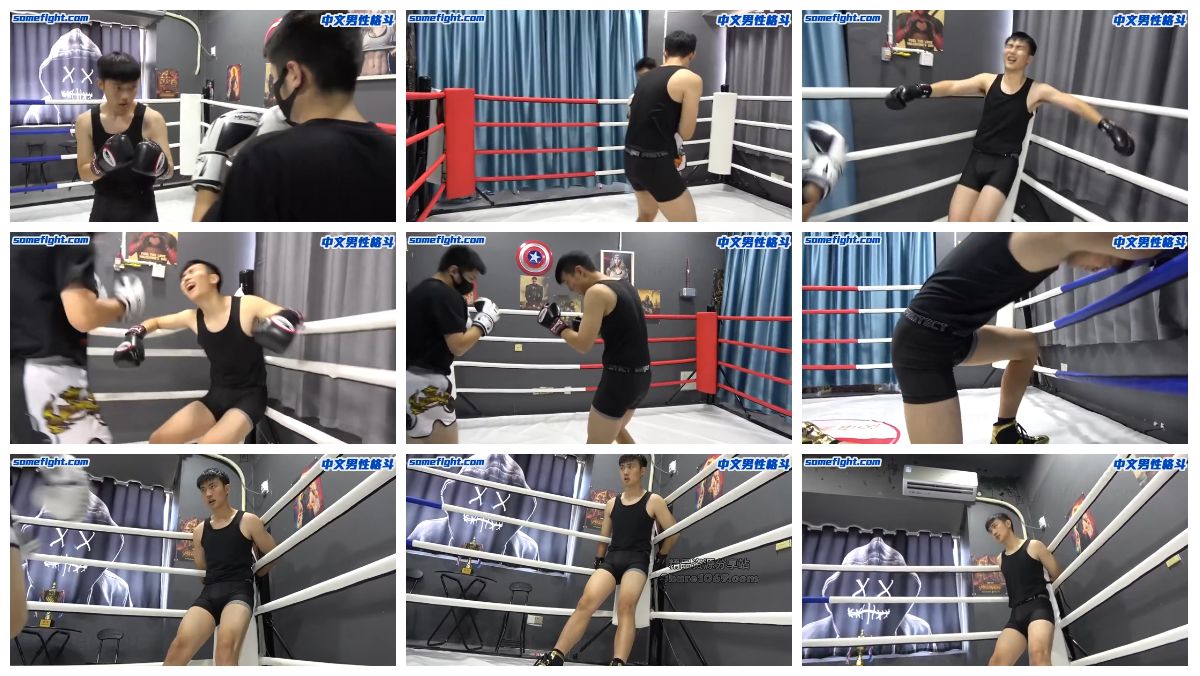 图片[1]-[SomeFight] 黑色高弹大包背心男被专业搏击手虐腹 [39:34] (720P)-Share1069 精品资源分享站