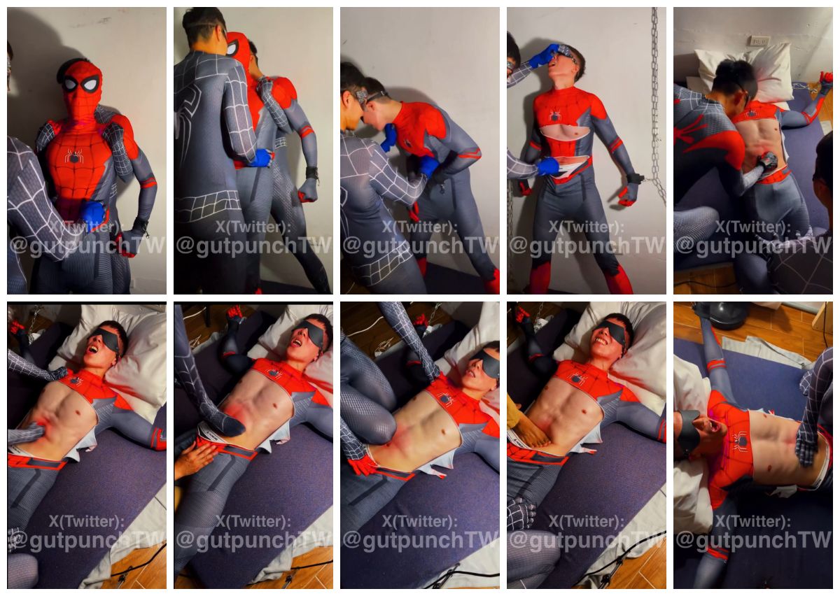 图片[1]-[GUTPUNCHTW] Alex 13 肌肉蜘蛛侠被捆绑双人虐腹 鸡巴被虐硬 [20:54] (1080P)-Share1069 精品资源分享站