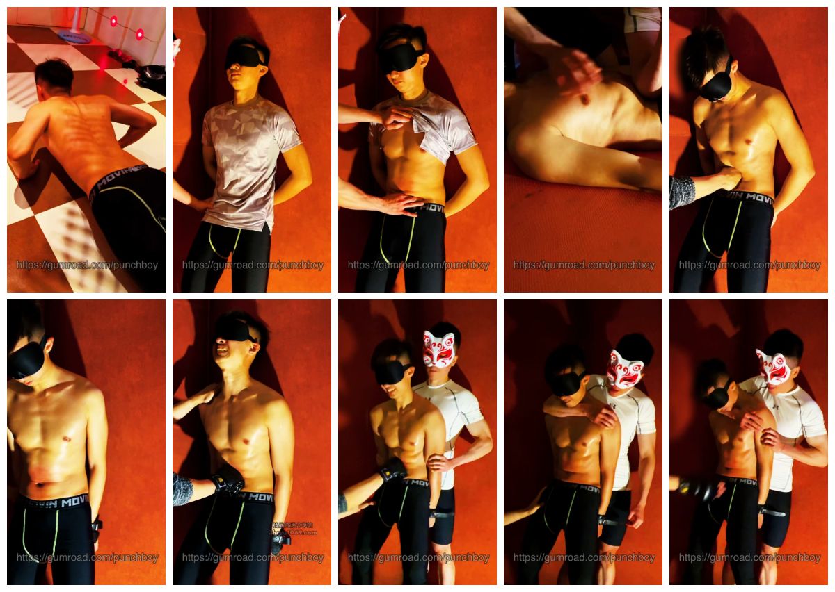 图片[1]-[GUTPUNCHTW] Jelly 黑色高弹薄肌弟弟被虐腹 被隔着高弹摸鸡巴 [20:23] (1080P)-Share1069 精品资源分享站