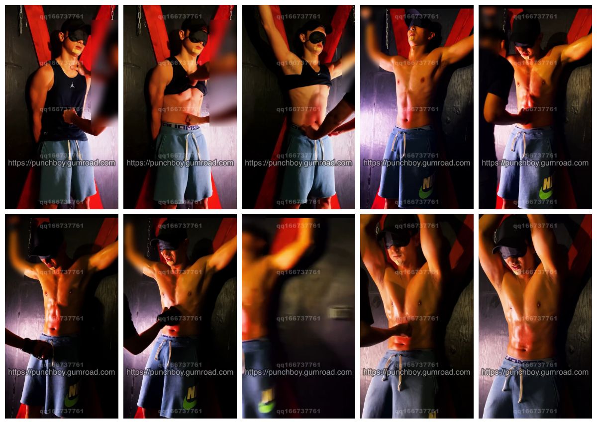 图片[1]-[GUTPUNCHTW] Sam 1 黑皮肌肉帅哥穿灰裤子被捆绑虐腹 鸡巴越来越硬把灰裤子高高顶起 被隔着裤子玩鸡巴 [25:29] (1080P)-Share1069 精品资源分享站