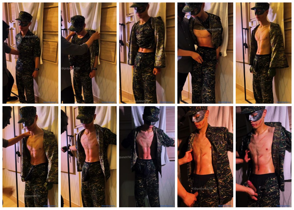 图片[1]-[GUTPUNCHTW] Wulf 1 肌肉边境特种兵被捕获捆绑虐腹 鸡巴被掏出来玩弄龟头责榨精羞辱 [23:47] (1080P)-Share1069 精品资源分享站