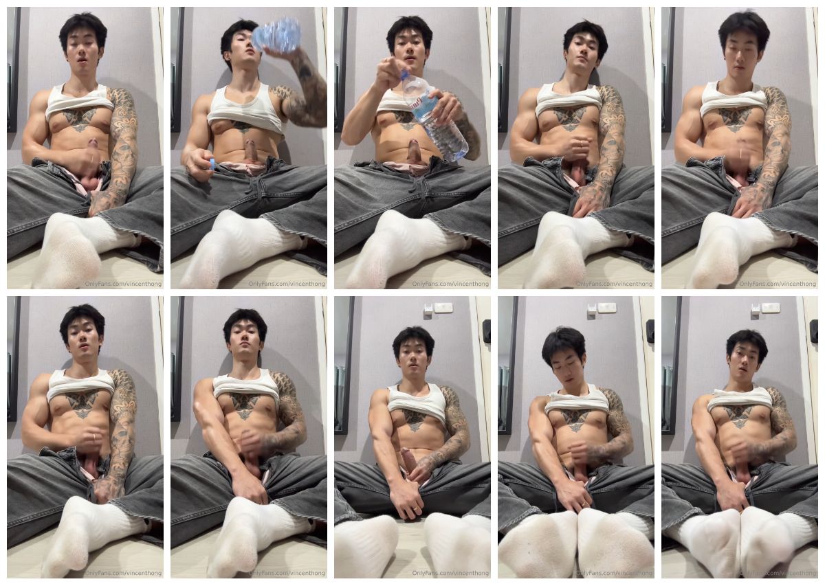 图片[1]-[vincenthong] 香港肌肉精牛帅哥 白袜粗屌牛仔裤帅哥自撸 [4:02] (2k)-Share1069 精品资源分享站