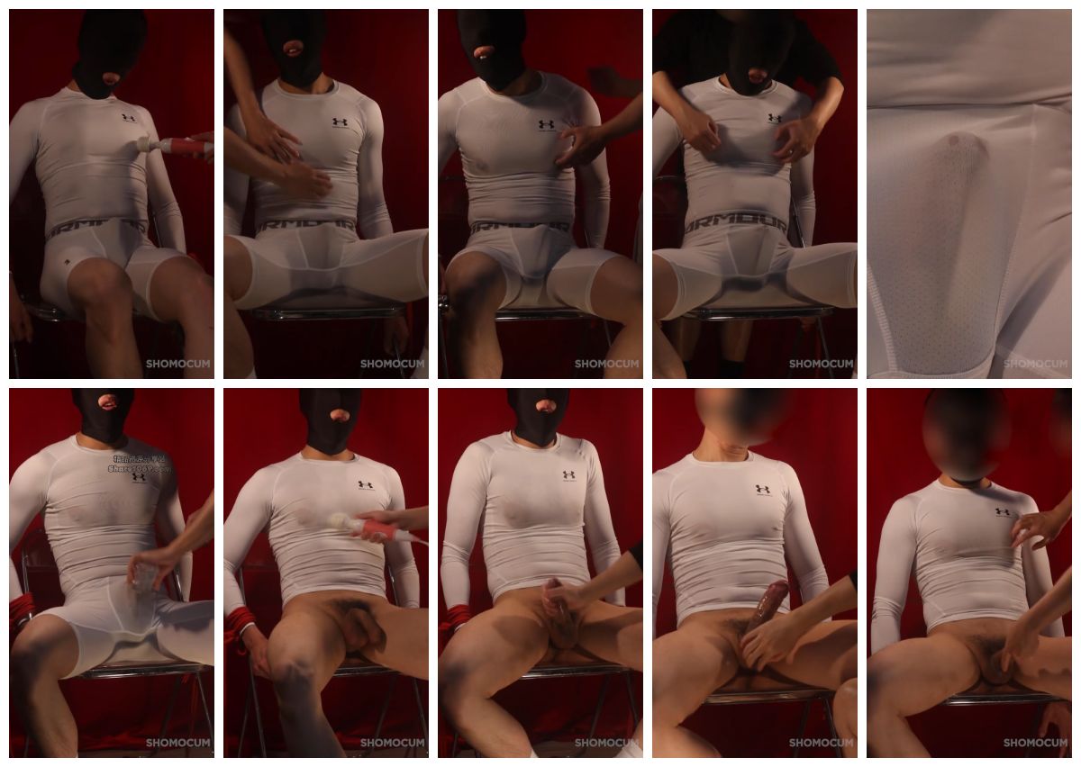 图片[1]-[SHOMOCUM] 202404 安德玛黑皮脂包肌体育生穿白色高弹鸡巴硬挺 不听话被我扇屌 捆绑双手掏出粗屌被我玩屌榨精控射 爽叫不停 [36:05] (1080P)-Share1069 精品资源分享站