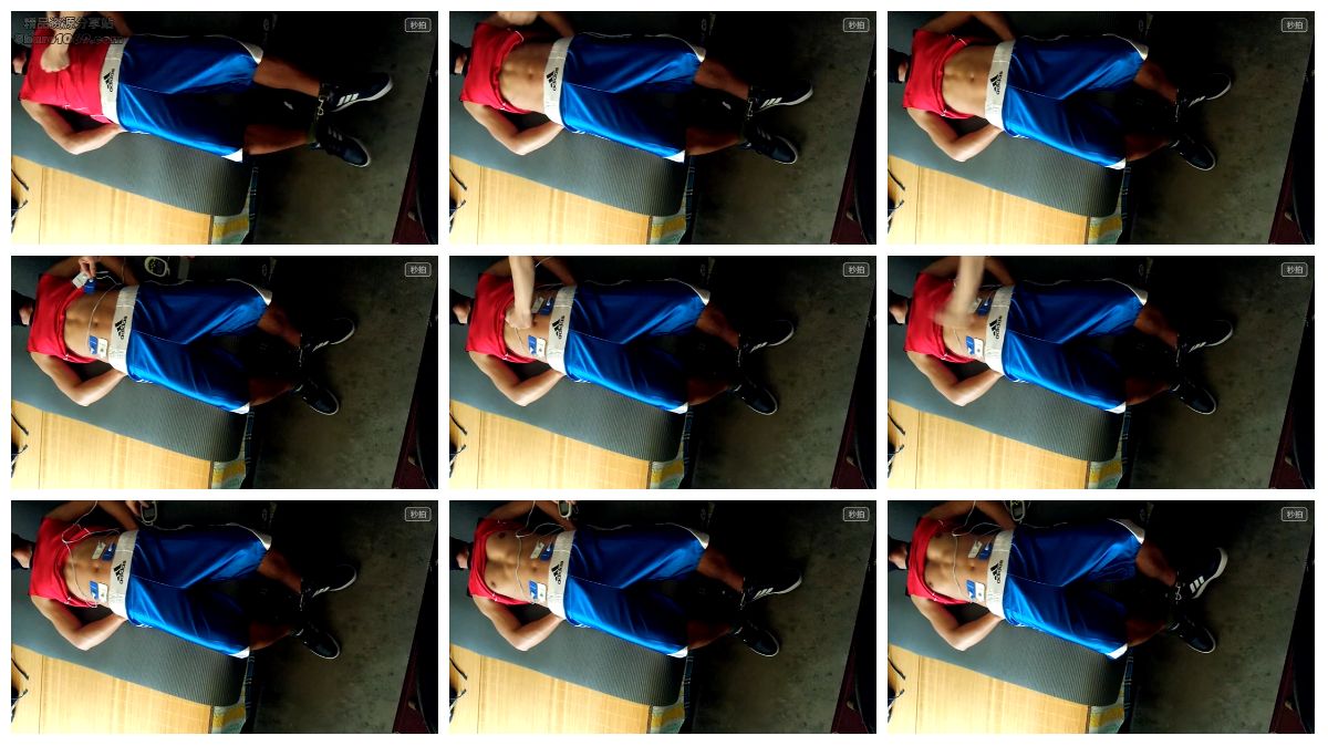 图片[1]-[虐腹仔] vs 天 Adidas 拳击裤 黑皮肌肉体育生被电击腹部虐腹 [5:00] (720P)-Share1069 精品资源分享站