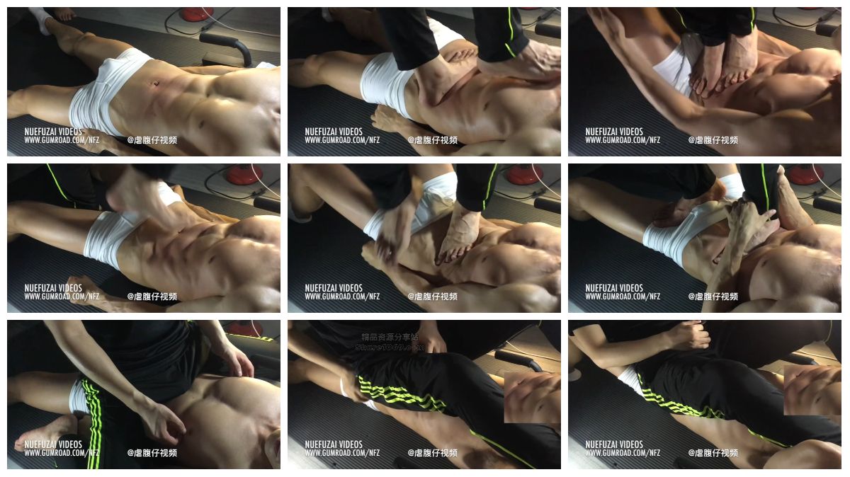 图片[1]-[虐腹仔] vs 旭 第一部 黑皮肌肉白袜体育生被虐腹踩屌 鸡巴在内裤下硬挺 [10:40] (720P)-Share1069 精品资源分享站