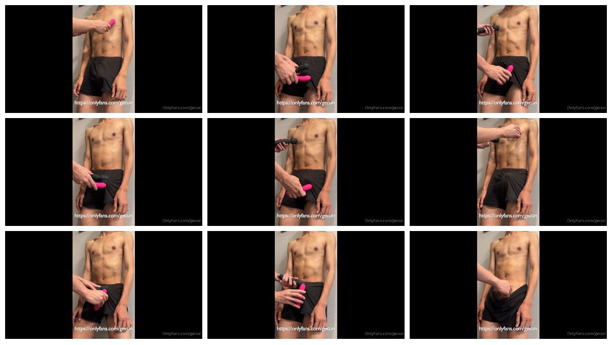 图片[1]-[gecun] 240512 【Edging Session with @domtompudding Part I】 …奶頭龜頭同時被按摩棒 薄肌精瘦体育生打飞机系列 [2:55] (2k)-Share1069 精品资源分享站