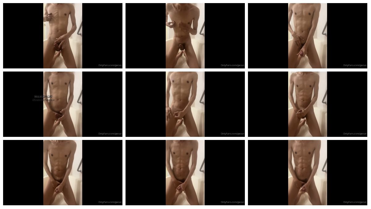 图片[1]-[gecun] 241209 【Cum Blast in Bathroom】 数数看射了多少发？ （又玩到自己喷水了） Cumming at 01 薄肌精瘦体育生打飞机系列 [2:00] (2k)-Share1069 精品资源分享站