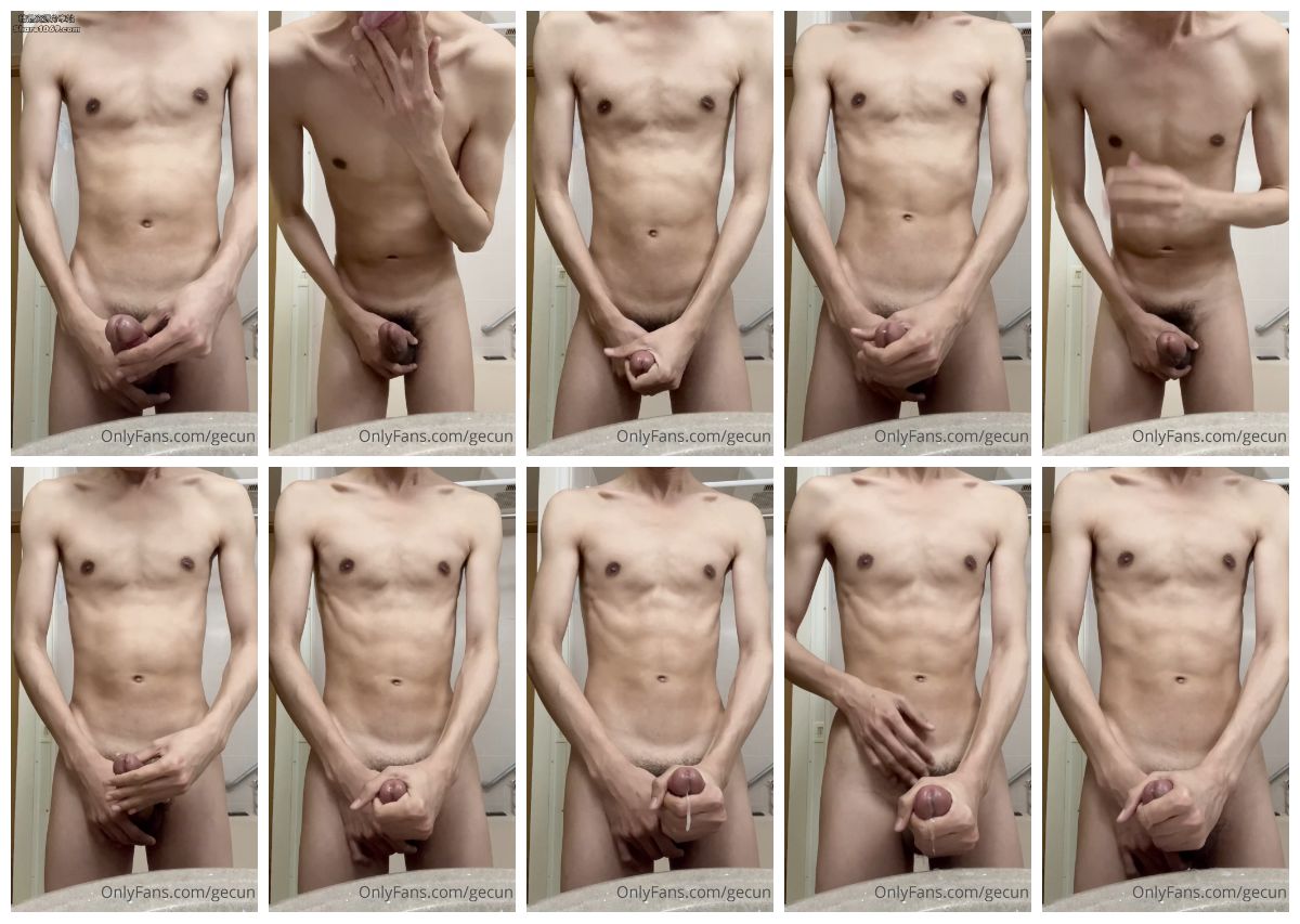 图片[1]-[gecun] 230614 大噴射 薄肌精瘦体育生打飞机系列 [1:11] (2k)-Share1069 精品资源分享站