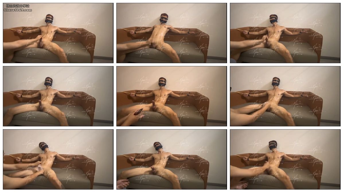 图片[1]-[Miao] 黑皮薄肌精牛被捆在沙发上榨精后用纱布摩屌 [12:58] (720P)-Share1069 精品资源分享站