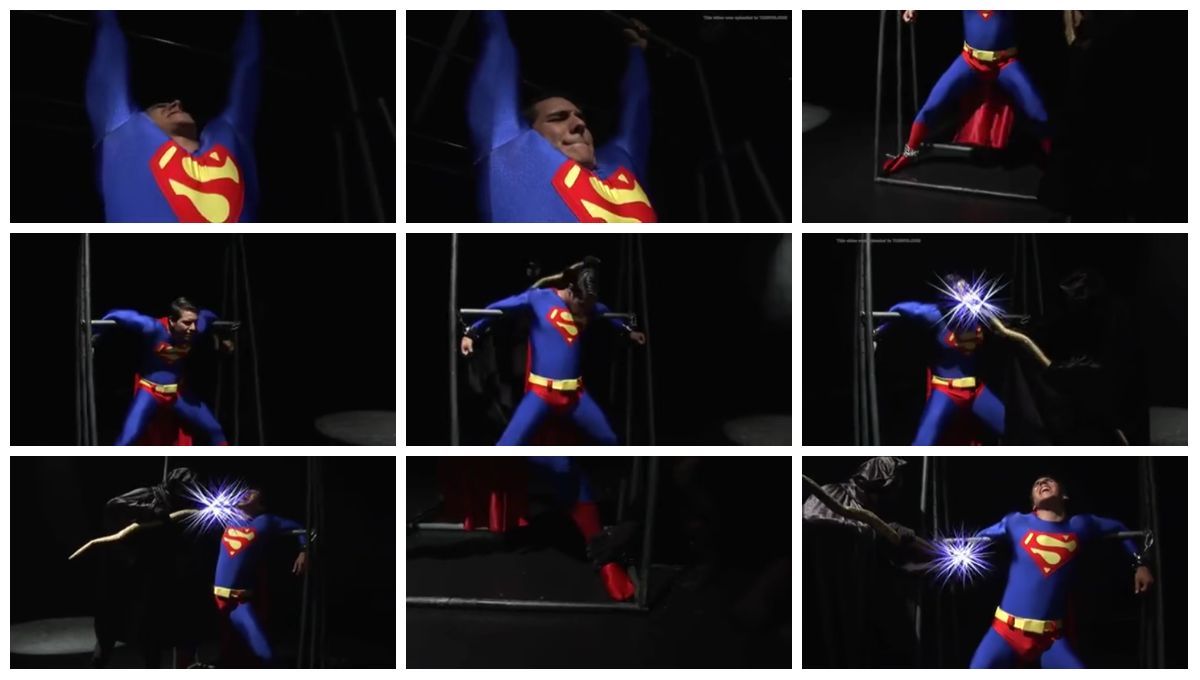 图片[1]-[超人受虐] 欧美超人被捆绑折磨电击身体（低清画质） [9:51] (480P)-Share1069 精品资源分享站