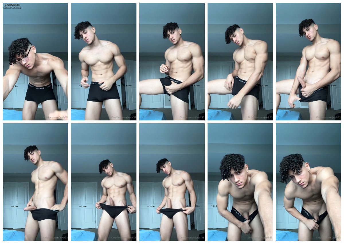 图片[1]-[jeydr33] 欧美弯粗屌肌肉男撸屌打飞机系列 141 [0:30] (2k)-Share1069 精品资源分享站