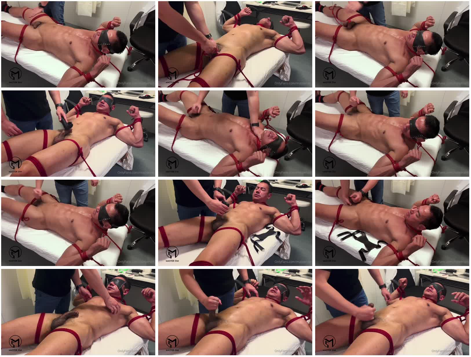 图片[1]-[mastersim]正装黑皮肌肉医生被扒光绑在手术台上取精 强撸喷射-Share1069 精品资源分享站