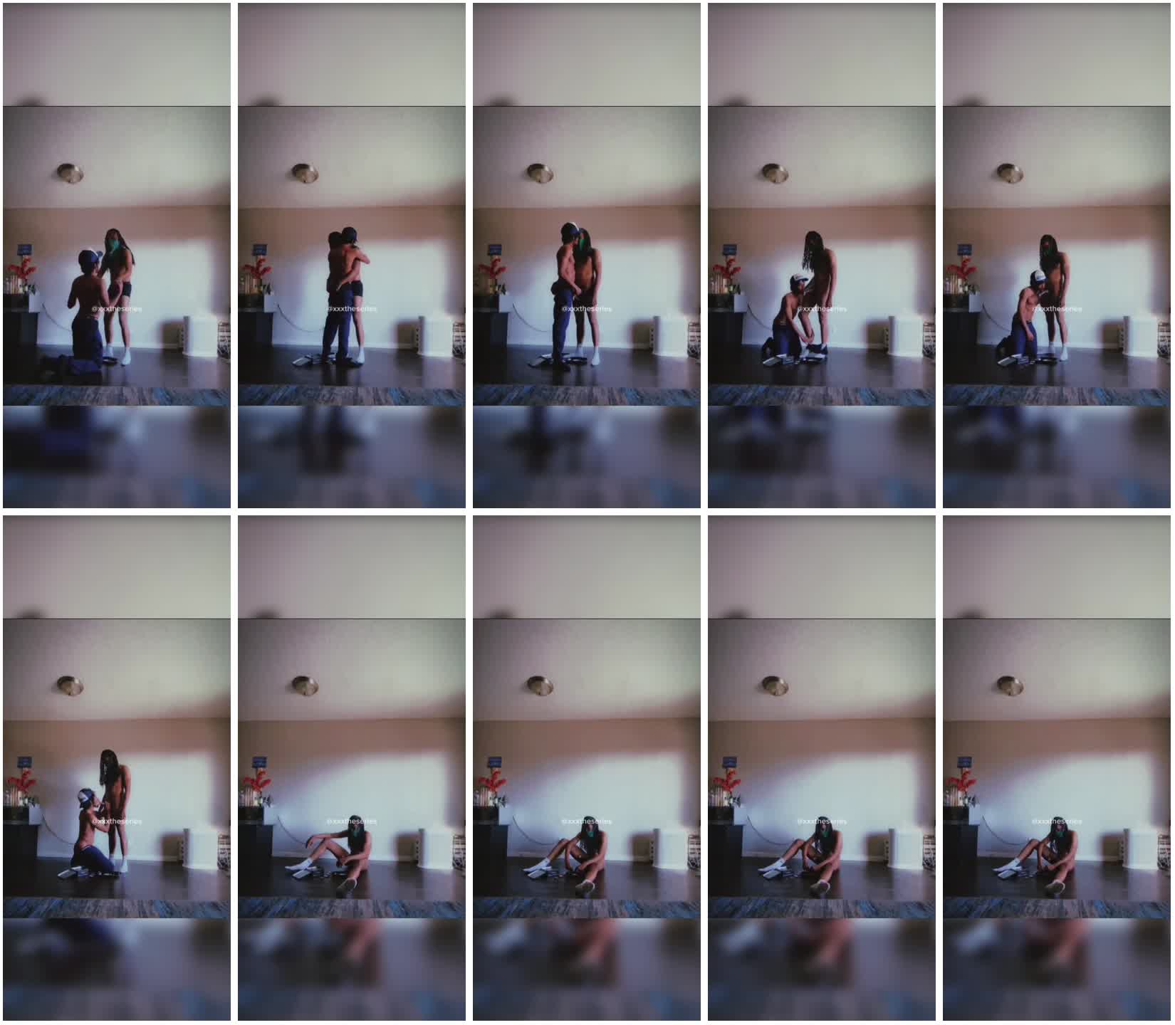 图片[1]-摄影师为了拍出更好的照片，直接下场吃白袜模特的大屌-Share1069 精品资源分享站