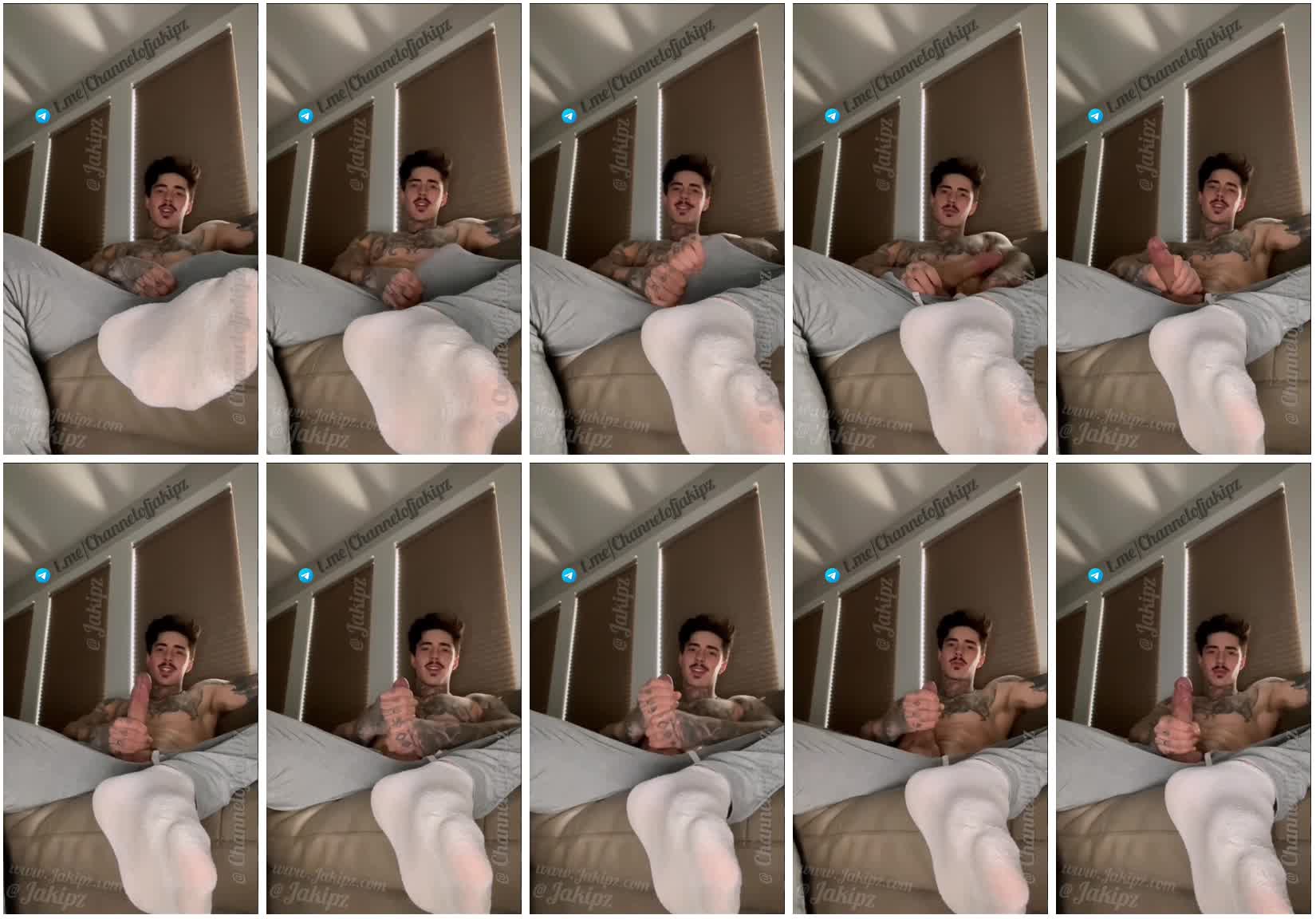 图片[1]-[Jakipz] 美洲大蟒蛇 Jakipz 灰裤子白袜-Share1069 精品资源分享站