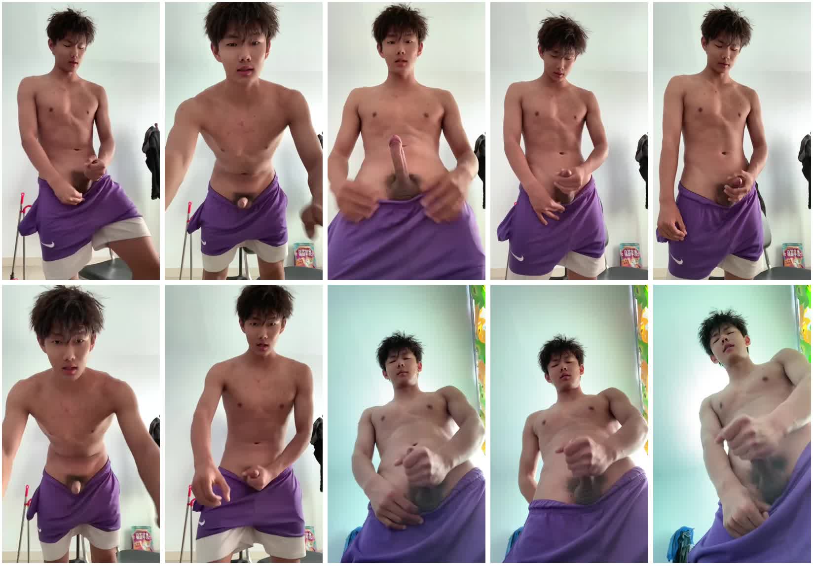 图片[1]-[直男] 薄肌黑皮高挑篮球体育生 帅哥 秀脚 撸屌骚气十足 视讯 露脸-Share1069 精品资源分享站