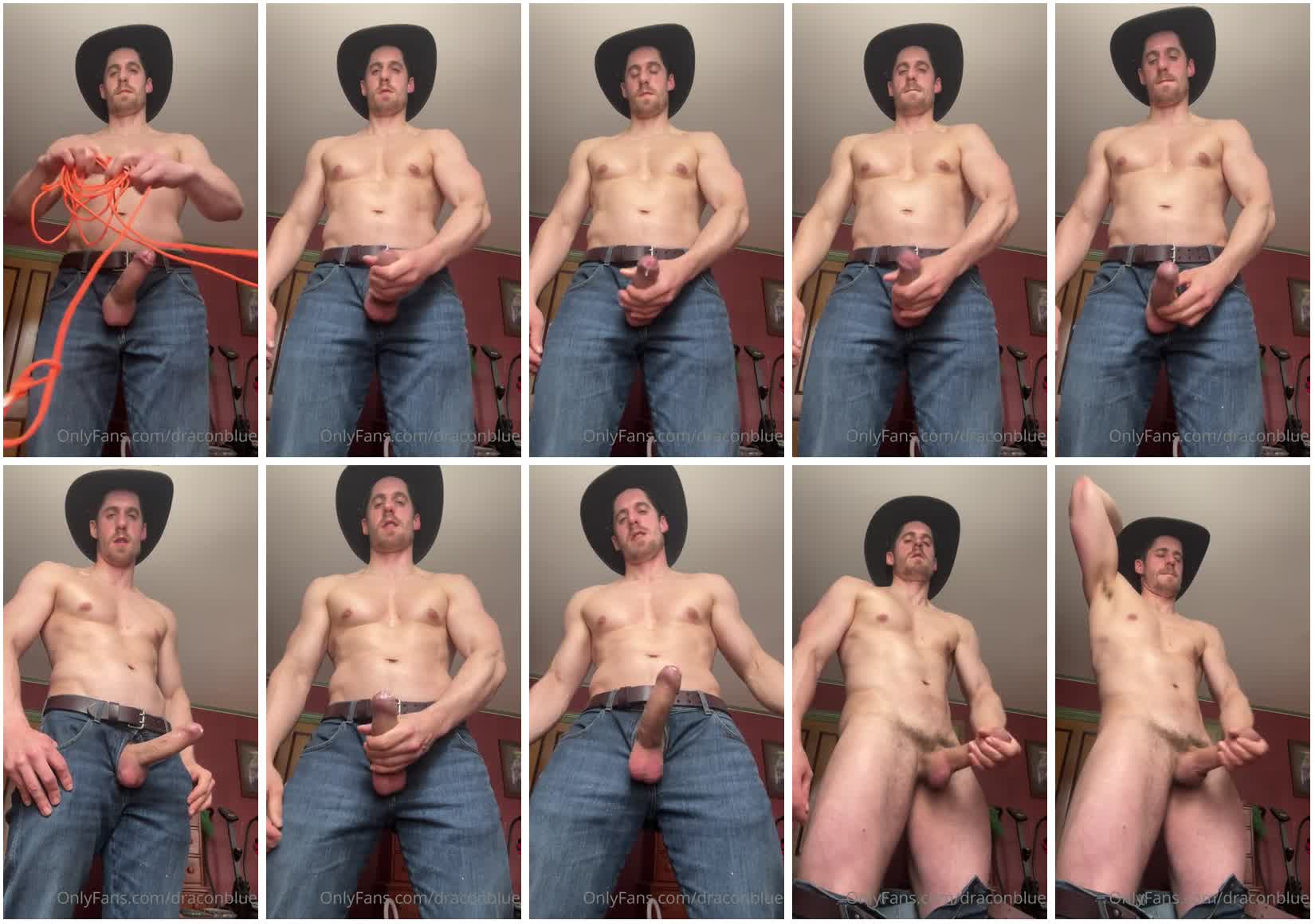 图片[1]-[DrancoBlue] 欧美肌肉牛仔daddy撸玩大鸡巴，射了好多次-Share1069 精品资源分享站