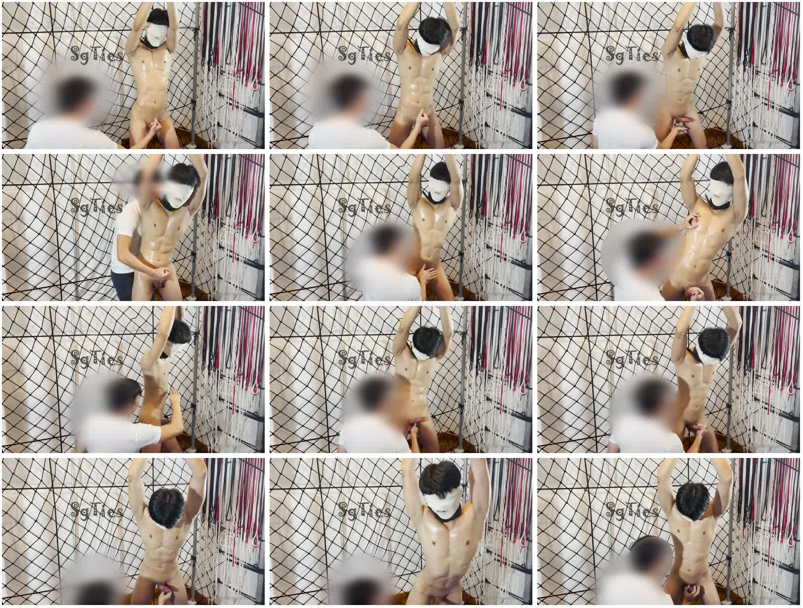 图片[1]-[sgties] 薄肌白皙精牛被捆绑 双手被吊起来龟责 忍不住挣扎骚叫 [20:33]-Share1069 精品资源分享站